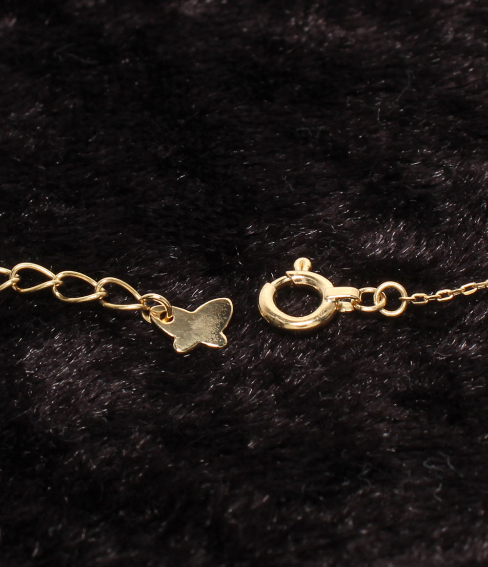 美品 Samantha Tiara ネックレス K18 ハートモチーフ フラワーモチーフ レディース サマンサティアラ