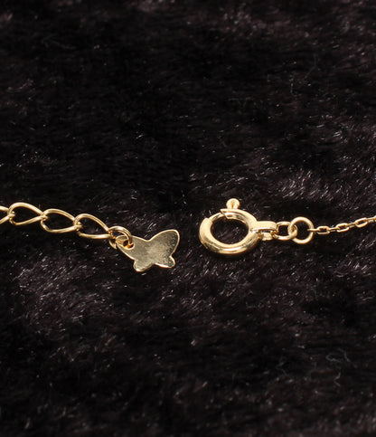 美品 Samantha Tiara ネックレス K18 ハートモチーフ フラワーモチーフ レディース サマンサティアラ