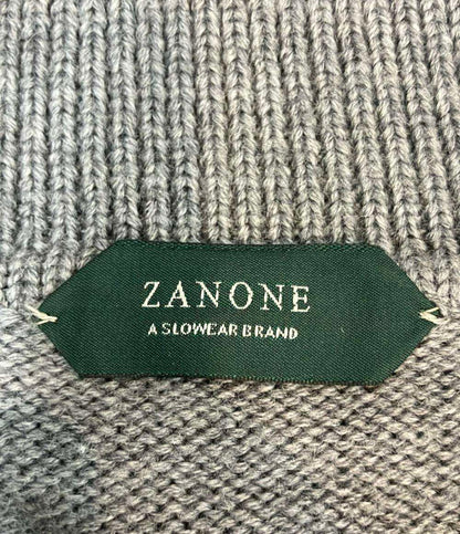 ZANONE 長袖ニット スキッパー ミドルゲージ  ウール メンズ SIZE 50 (XL) ザノーネ