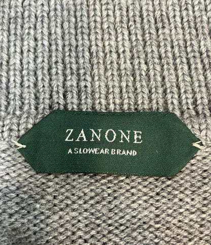 ZANONE 長袖ニット スキッパー ミドルゲージ  ウール メンズ SIZE 50 (XL) ザノーネ
