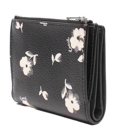 美品 COACH 二つ折り財布 花柄 レディース コーチ