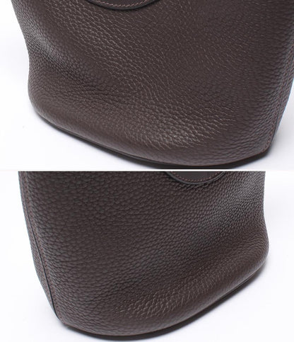 美品 HERMES ハンドバッグ W刻印 トリヨンクレマンス インザループ18 レディース エルメス