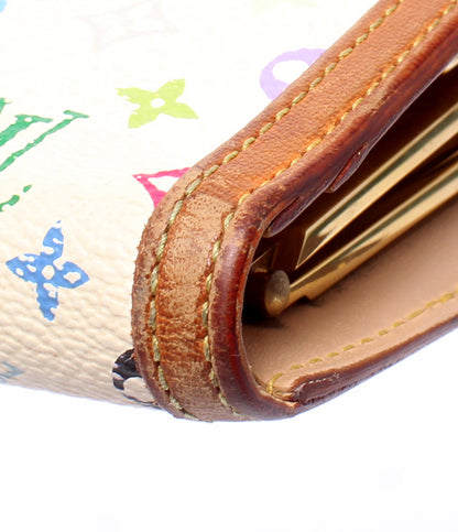 LOUIS VUITTON 二つ折り財布 がま口 ポルトフォイユ ヴィエノワ モノグラム マルチカラー M92987 レディース ルイ・ヴィトン