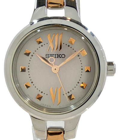 SEIKO 腕時計 ソーラー V117-0BH0 レディース セイコー