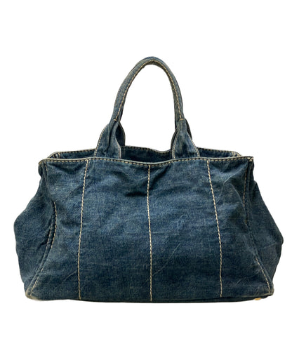PRADA トートバッグ デニム レディース プラダ