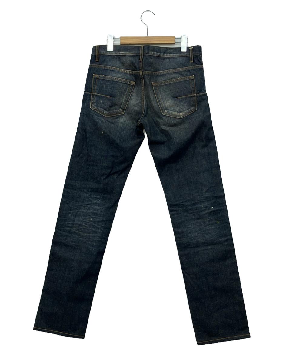 ディオール・オム ダメージデニムパンツ ボタンフライ メンズ SIZE 31  