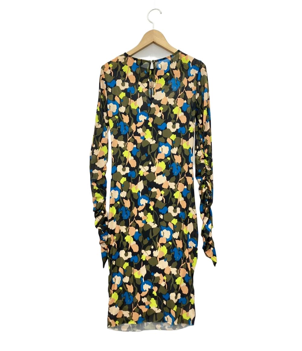 美品 テッドベーカー 総柄ワンピース レディース SIZE 0 (XS) TED BAKER