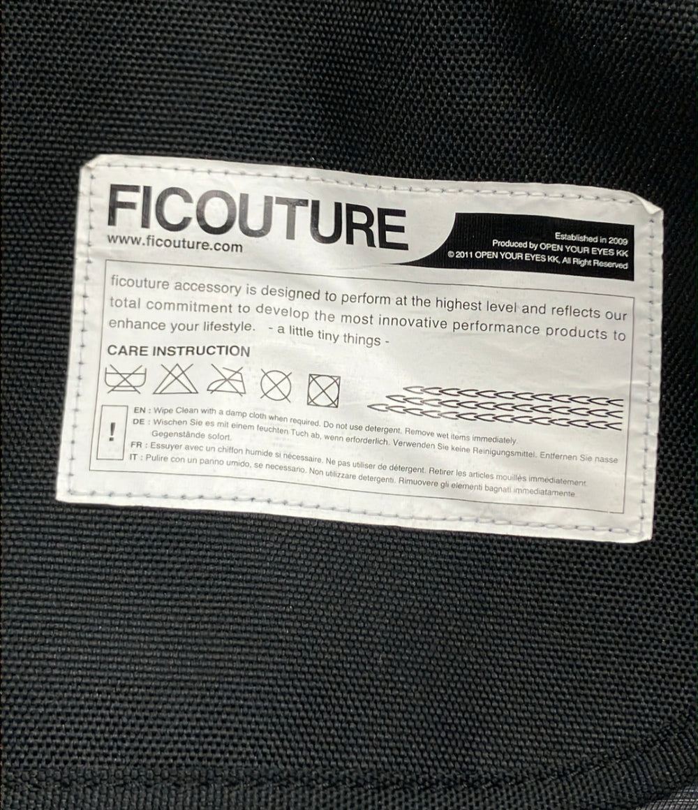 ficouture 2way トートバッグ ショルダーバッグ 斜め掛け メンズ フィクチュール