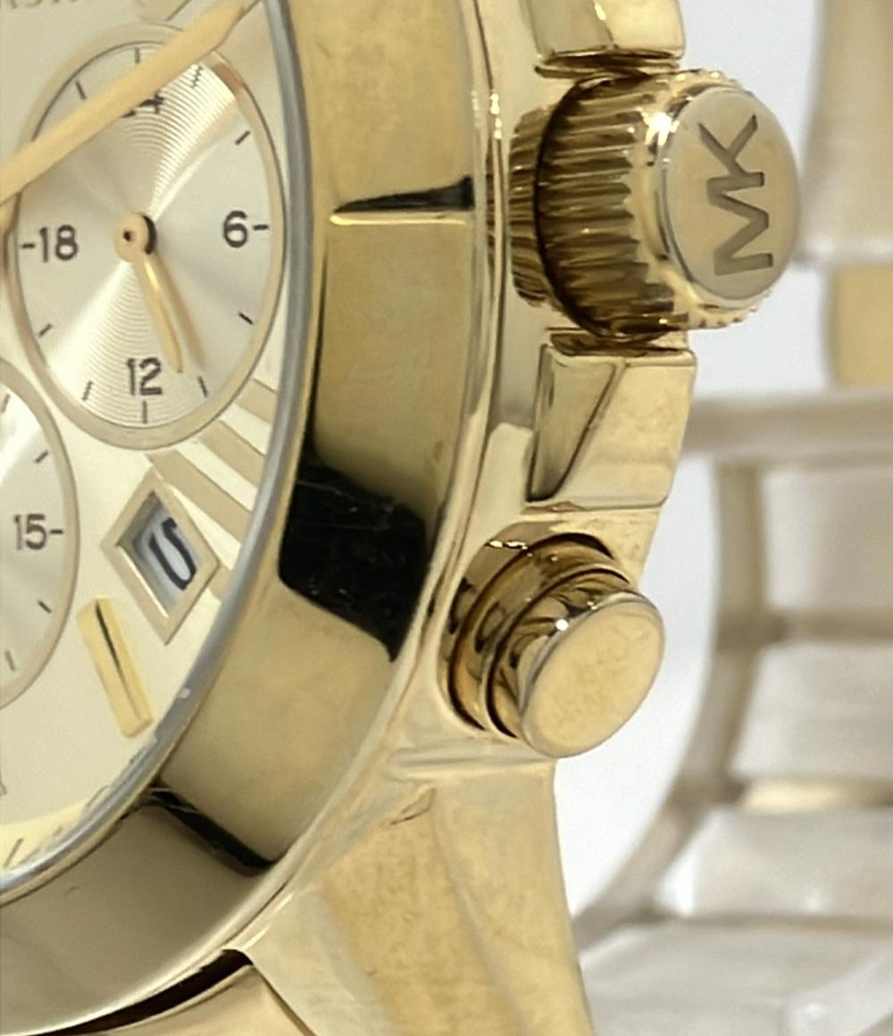 マイケルコース 腕時計 クオーツ ゴールド MK-5777 メンズ