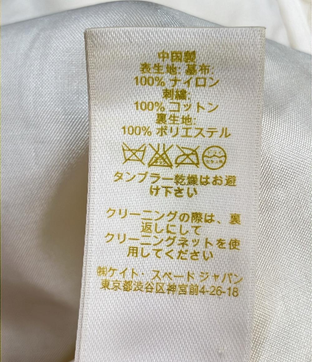 訳あり Kate Spade 花柄ワンピース 七分袖 レディース SIZE 4A (XS) ケイトスペード