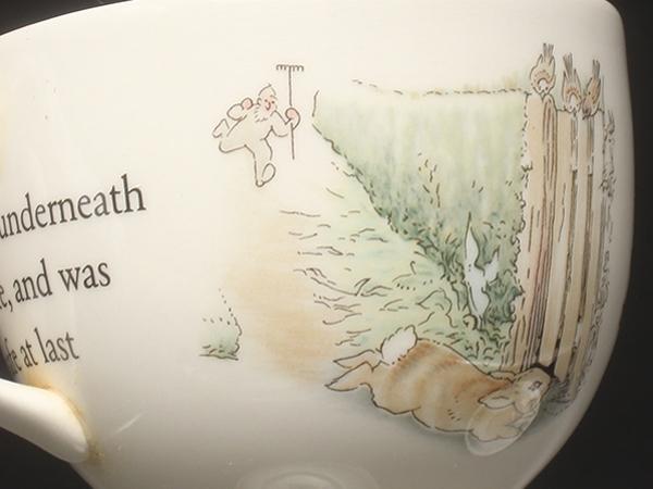 ウエッジウッド カップ＆ソーサー オートミールソーサー 2点セット ピーターラビット WEDGWOOD