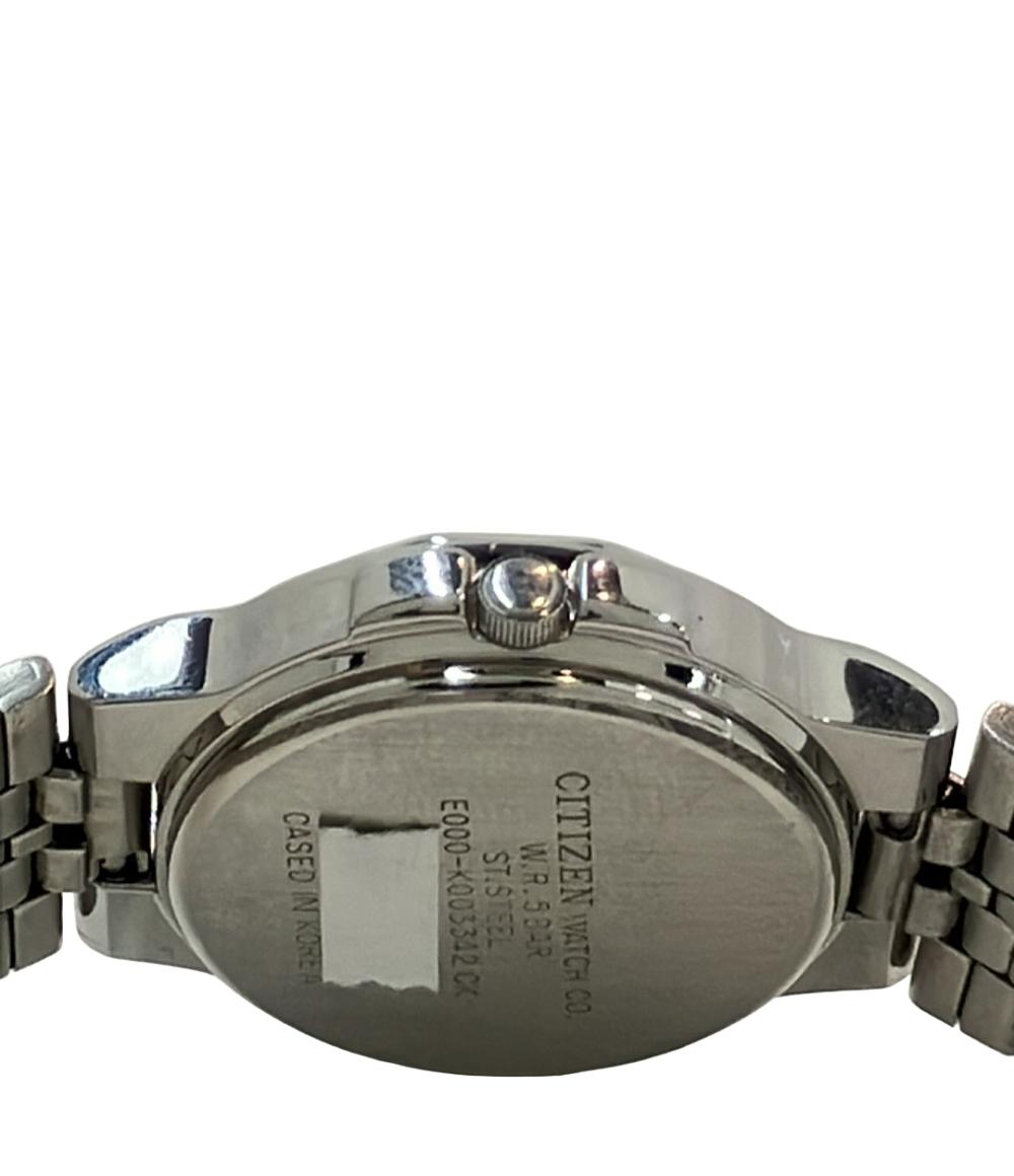 シチズン 腕時計 Eco-Drive ソーラー ホワイト E000-K003342 レディース CITIZEN