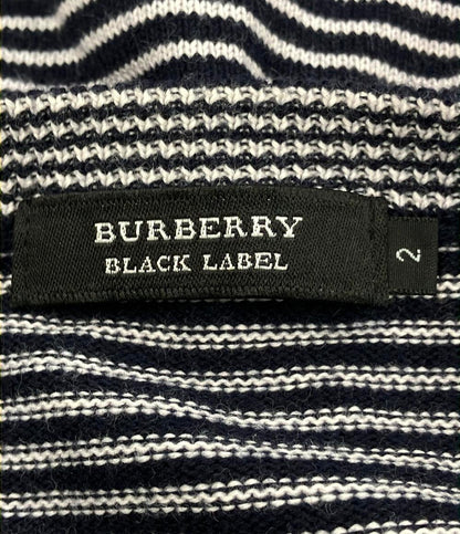 バーバリーブラックレーベル Vネックニット メンズ SIZE 2 (M) BURBERRY BLACK LABEL