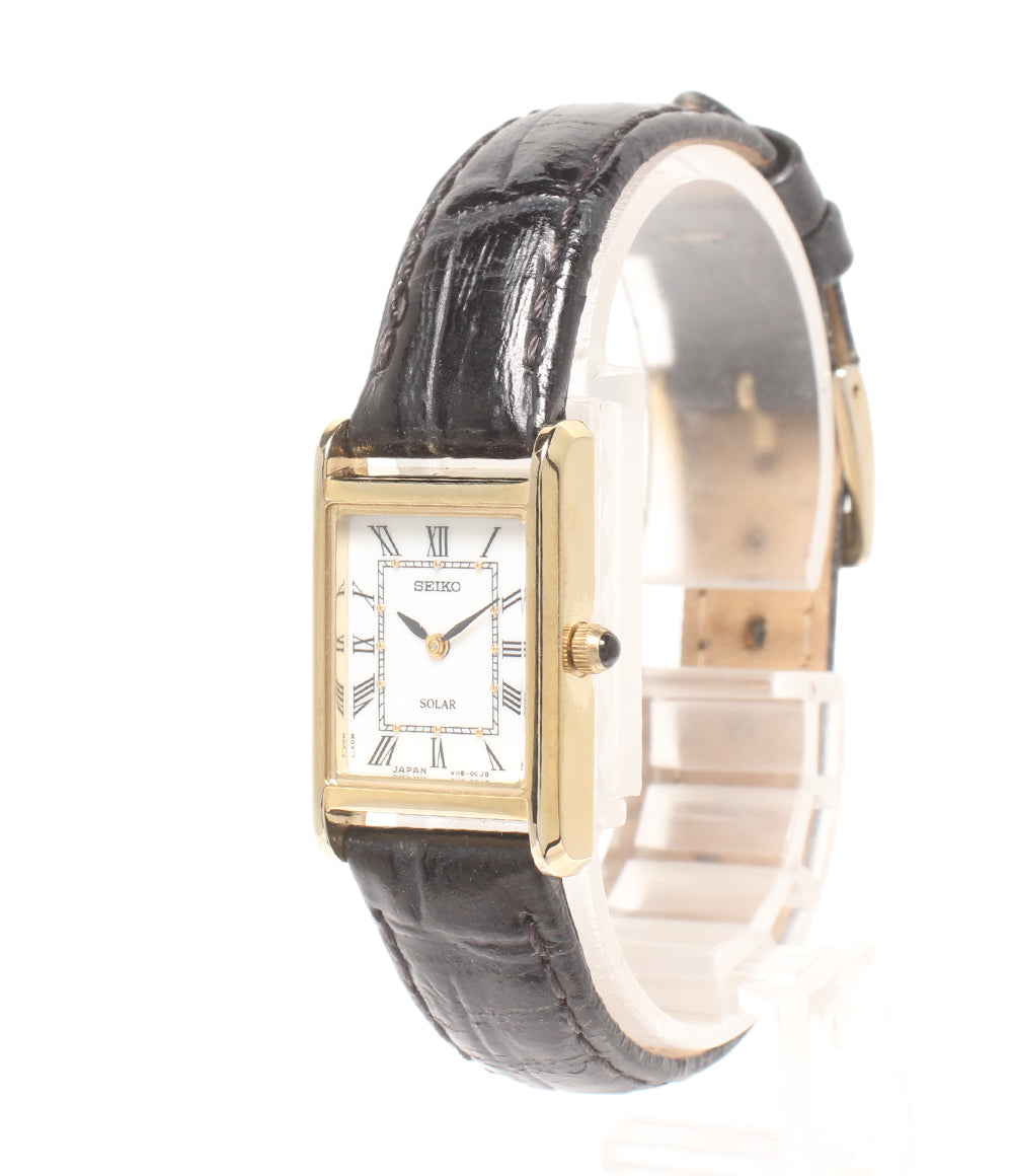 SEIKO 腕時計 ソーラー V115-0BD0 レディース セイコー – Rehello by