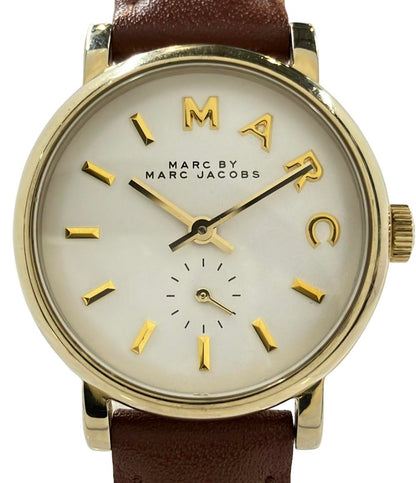 マークバイマークジェイコブス 腕時計 クオーツ ホワイト MBM1317 レディース MARC BY MARC JACOBS