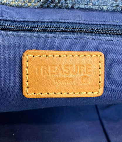 トレジャー トプカピ ハンドバッグ ハリスツイード レディース TREASURE TOPKAPI