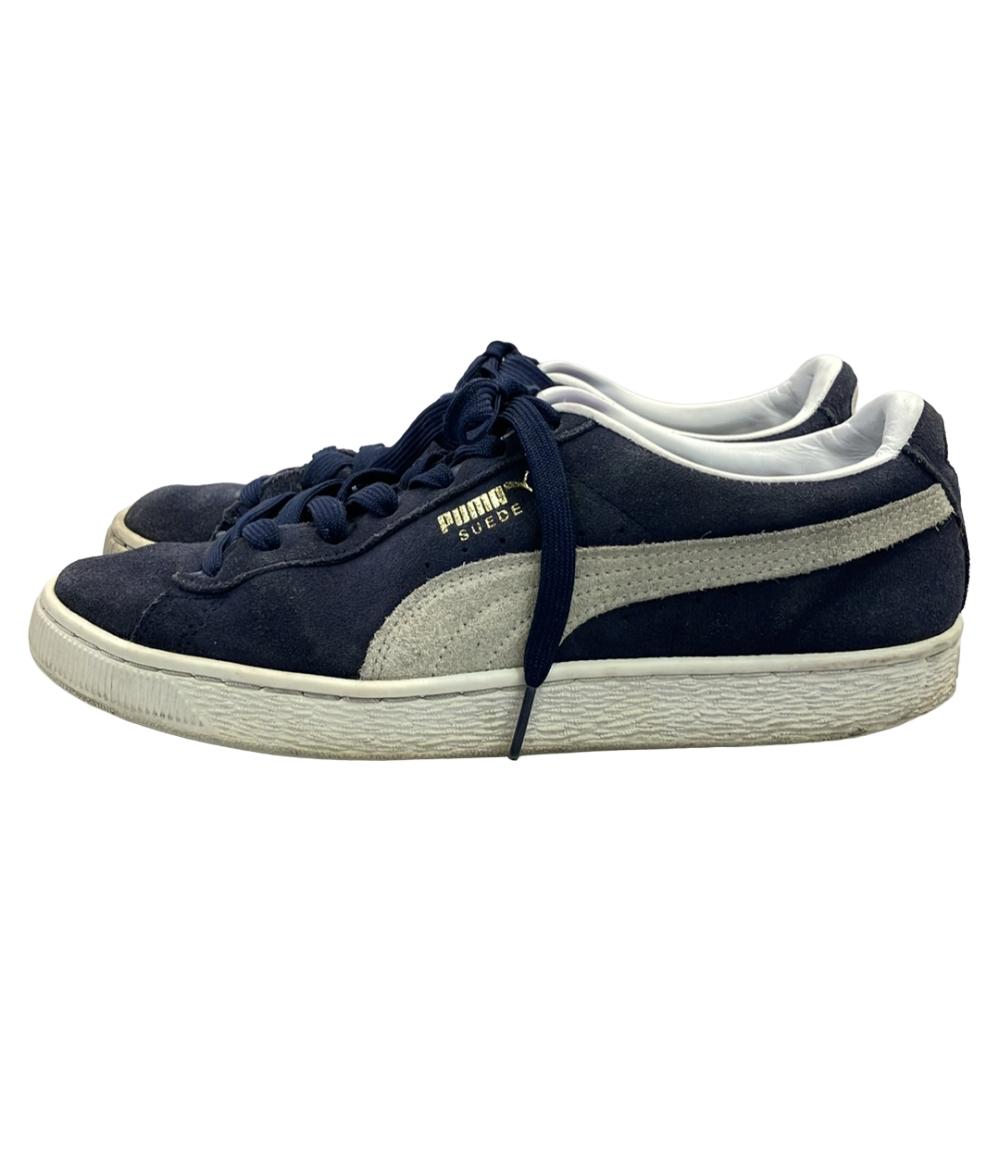 PUMA ローカットスニーカー スウェード クラシック21 ピーコート 374915-04 メンズ SIZE 26.5 (M) プーマ