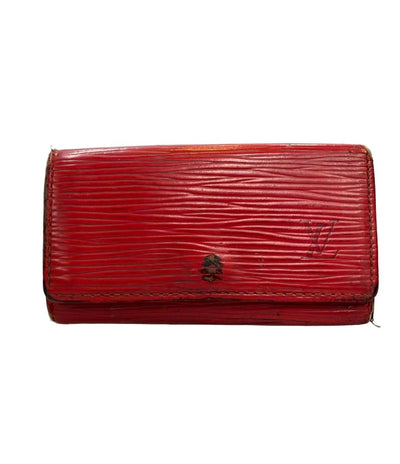 訳あり ルイ・ヴィトン 6連キーケース ミュルティクレ4 エピ M63827 レディース LOUIS VUITTON