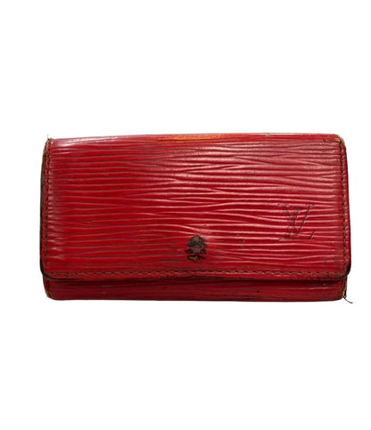 訳あり ルイ・ヴィトン 6連キーケース ミュルティクレ4 エピ M63827 レディース LOUIS VUITTON