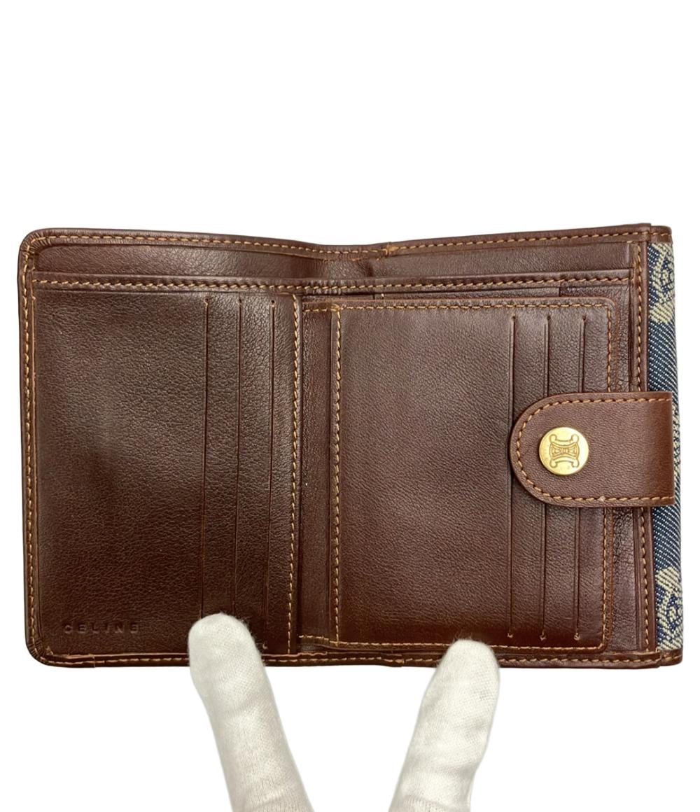 CELINE 二つ折り財布 マカダム レディース セリーヌ