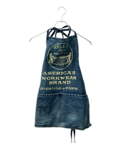 美品 RRL デニムエプロン ヴィンテージ加工 メンズ SIZE ONE SIZE (F) ダブルアールエル