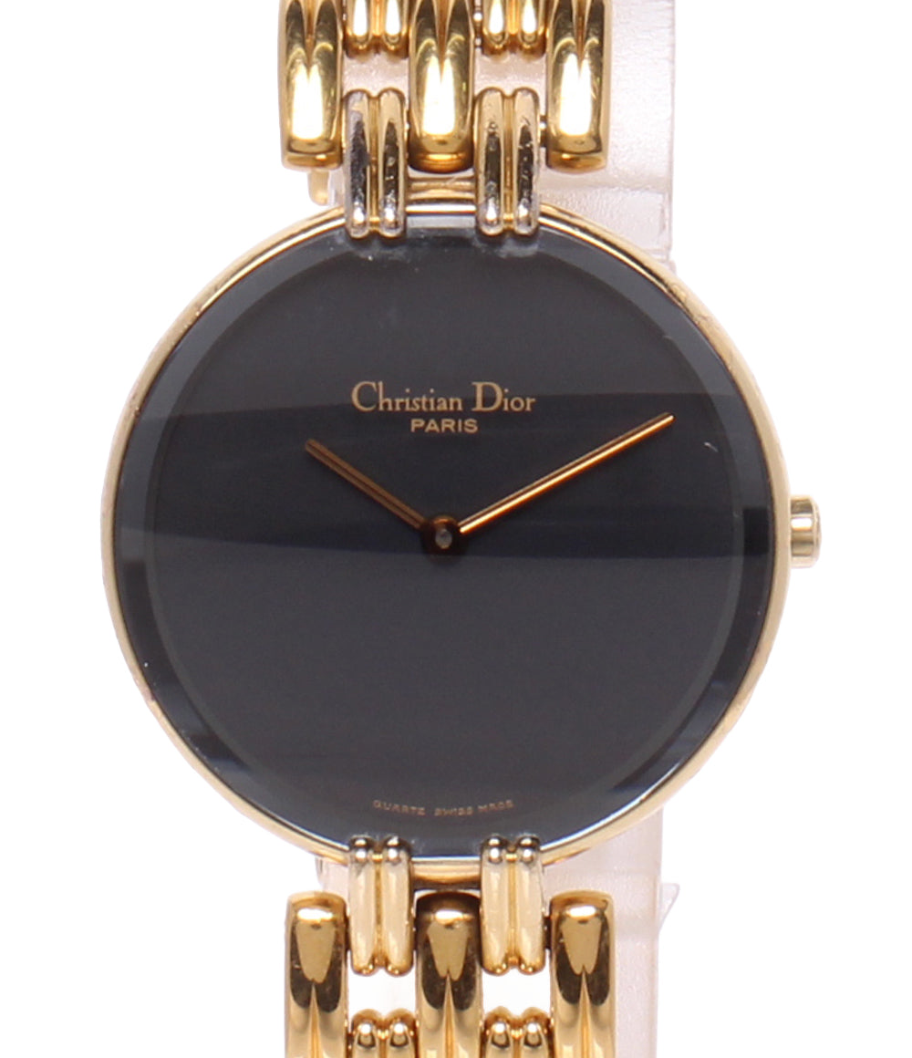 Christian Dior 腕時計 バギラ クオーツ ブラック D46-154-4 レディース クリスチャンディオール