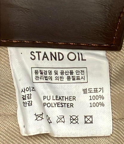美品 STAND OIL 2way ショルダーバッグ 斜め掛け クラッチバッグ レディース スタンドオイル