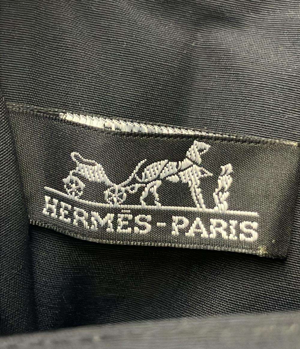 HERMES ラウンドファスナー長財布 シルバー金具 パースGM エールライン メンズ レディース エルメス