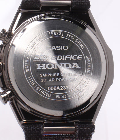 CASIO 腕時計 Honda Racing エディフィス EDIFICE ソーラー EFS-560HR メンズ カシオ