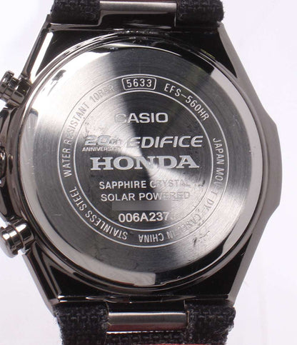 CASIO 腕時計 Honda Racing エディフィス EDIFICE ソーラー EFS-560HR メンズ カシオ
