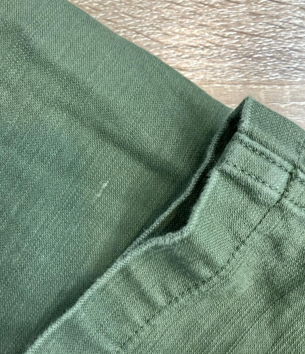CIOTA コットンパンツ BAKER PANTS カーキ スビンコットンムラ糸バックサテンベイカーパンツ PTLM-129 メンズ SIZE 2 (M) シオタ