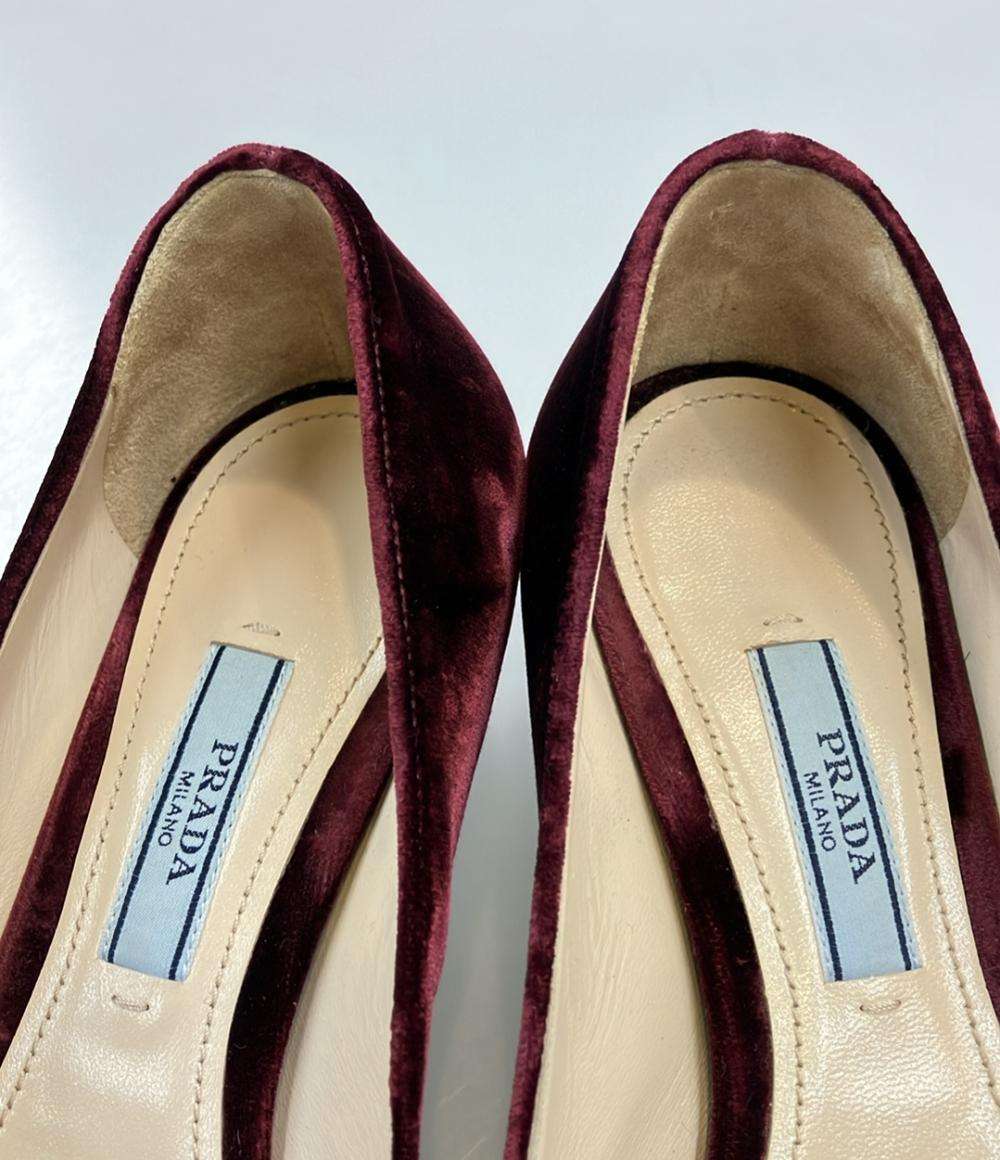 PRADA パンプス ベロア レディース SIZE 36 (23cm) プラダ