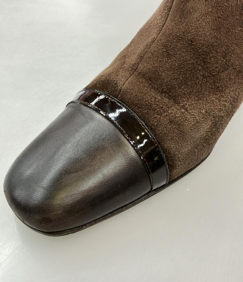 サルヴァトーレフェラガモ ショートブーツ レディース SIZE 8 1/2 (XL) Salvatore Ferragamo