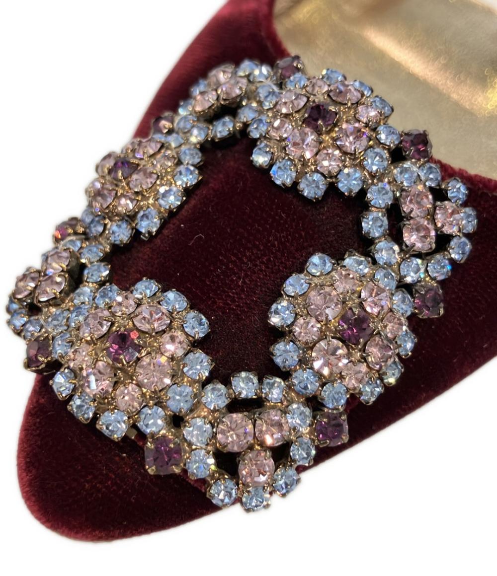 マノロブラニク バレエシューズ パンプス レディース SIZE 34 (XS) MANOLO BLAHNIK