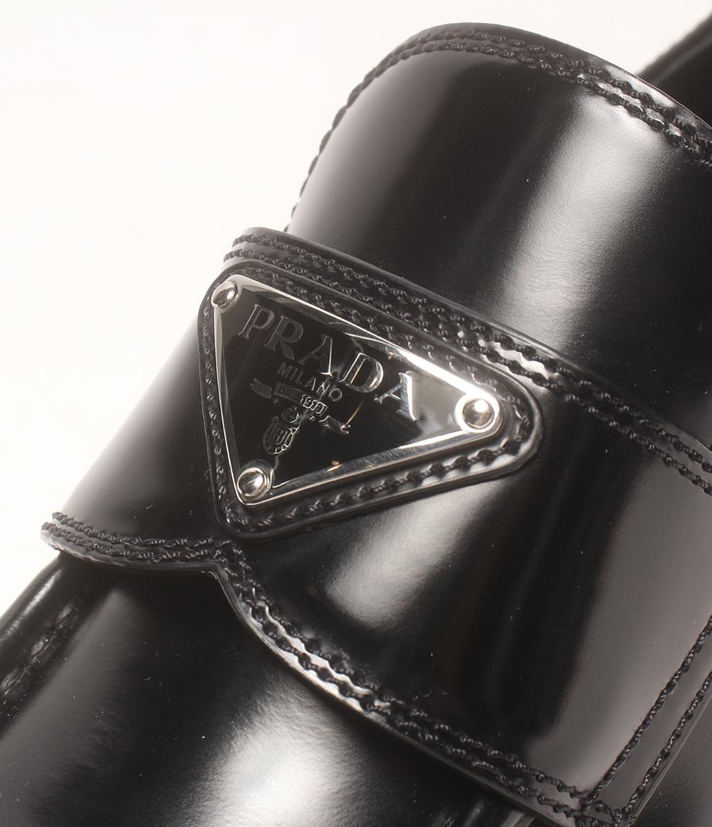 美品 プラダ ローファー モノリス レディース SIZE 37 PRADA