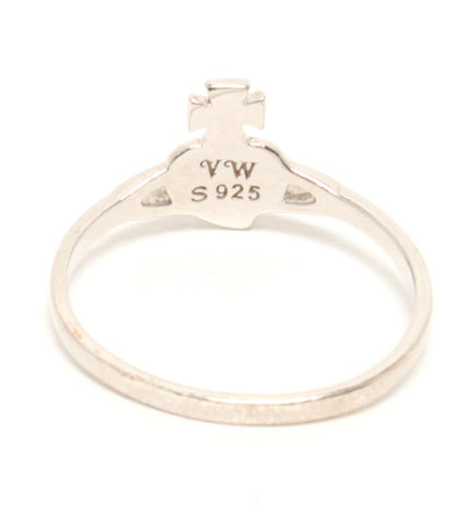 美品 Vivienne Westwood リング 指輪 SV925 MAN DIAMANTE HEART オーブ ハートモチーフ レディース SIZE 11号 ヴィヴィアンウエストウッド