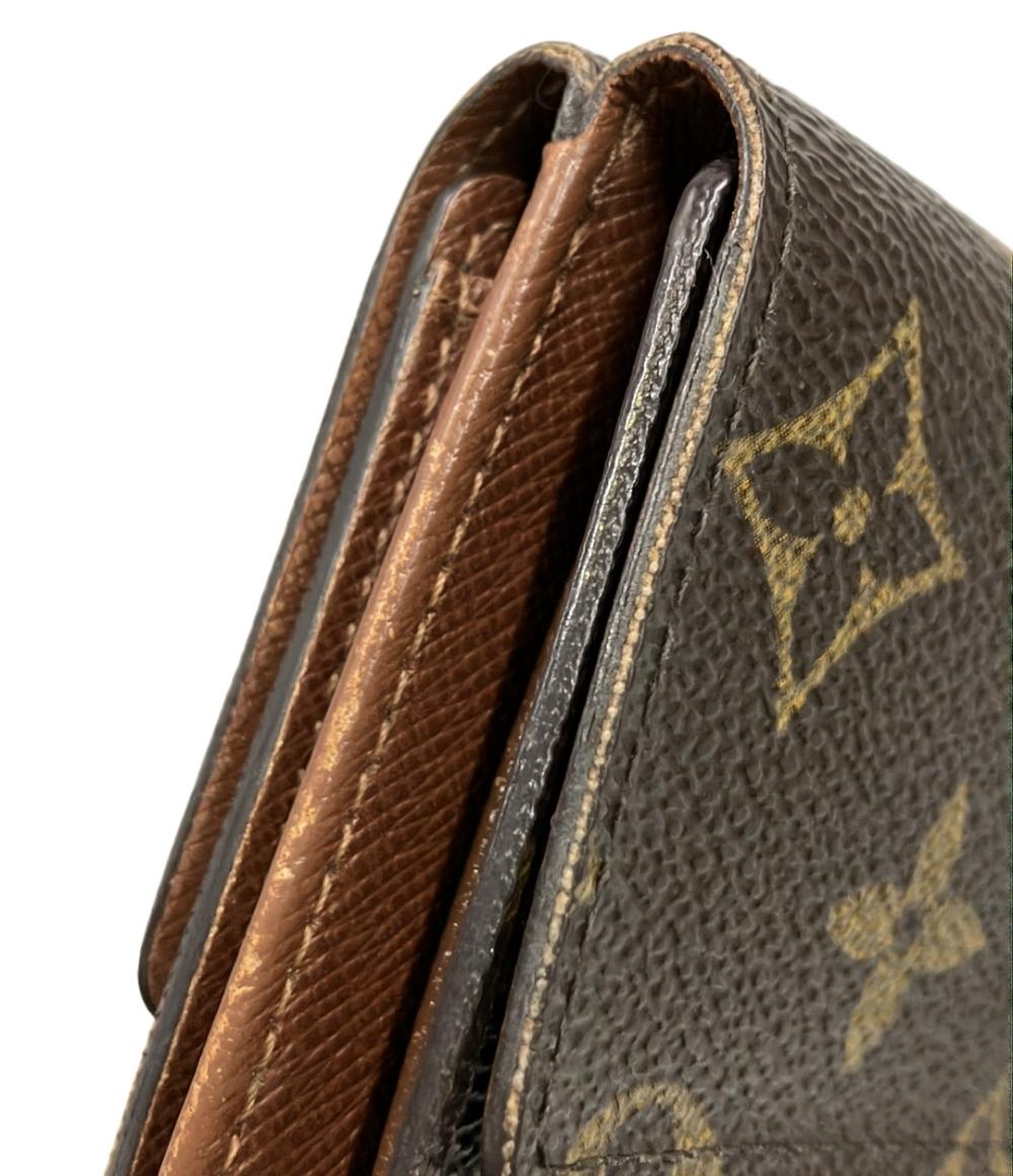 LOUIS VUITTON Wホック二つ折り財布 ポルトモネ ビエ カルトクレディ