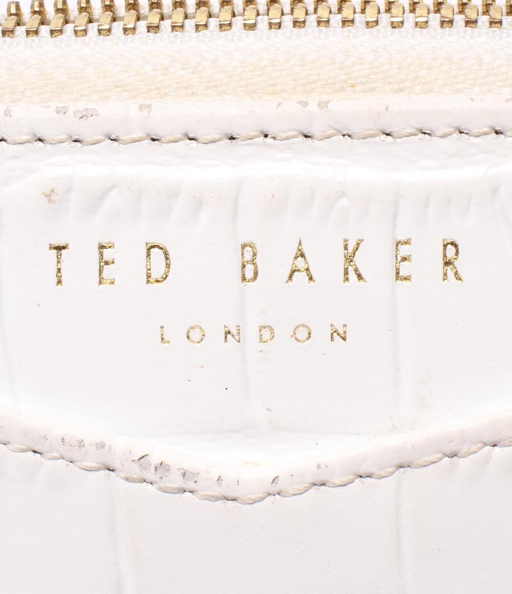 テッドベーカー ラウンドファスナー二つ折り財布 レディース TED BAKER