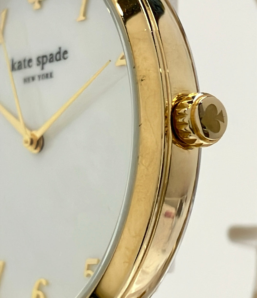 Kate Spade 腕時計 クオーツ シェル メンズ ケイトスペード