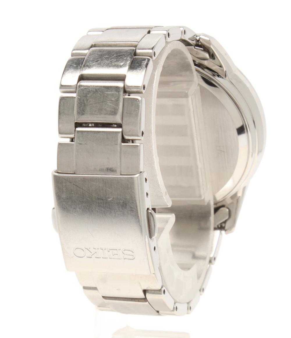 SEIKO 腕時計 スピリット パーペチュアル ソーラー ブラック V198-0AC0