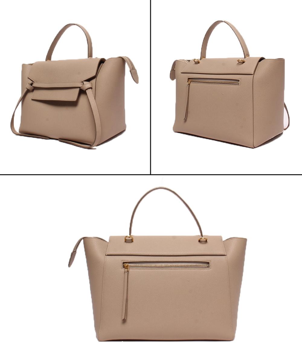 CELINE 2wayハンドバッグ ショルダーバッグ 肩掛け ミニベルトバッグ レディース セリーヌ