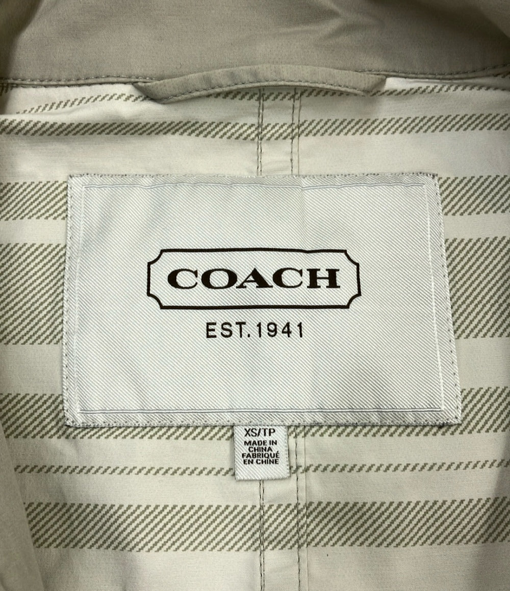 COACH ジップアップ フーディーコート RN#132154 CA# 57398 レディース SIZE XS コーチ