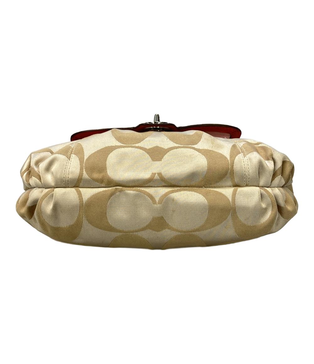 コーチ 2WAY ハンドバッグ ショルダーバッグ 斜め掛け ラージシグネチャー 18349 レディース COACH