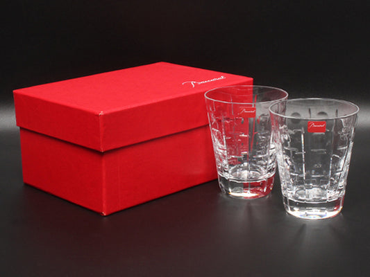 美品 Baccarat グラス タンブラー 2点セット ペア エキノックス バカラ