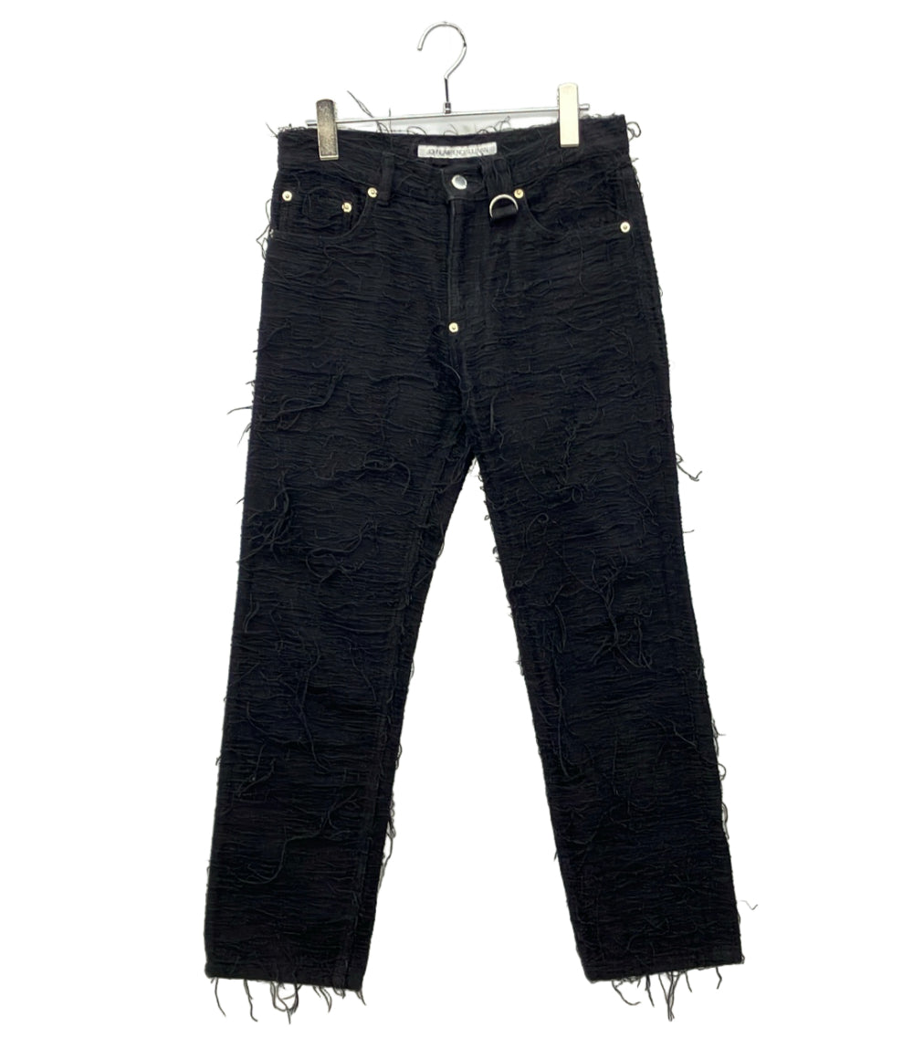 JOHN LAWRENCE SULLIVAN デニムパンツ CRASH DENIM 5POCKET PANTS 2B019-0322-18 メンズ SIZE 44 (S) ジョンローレンスサリバン