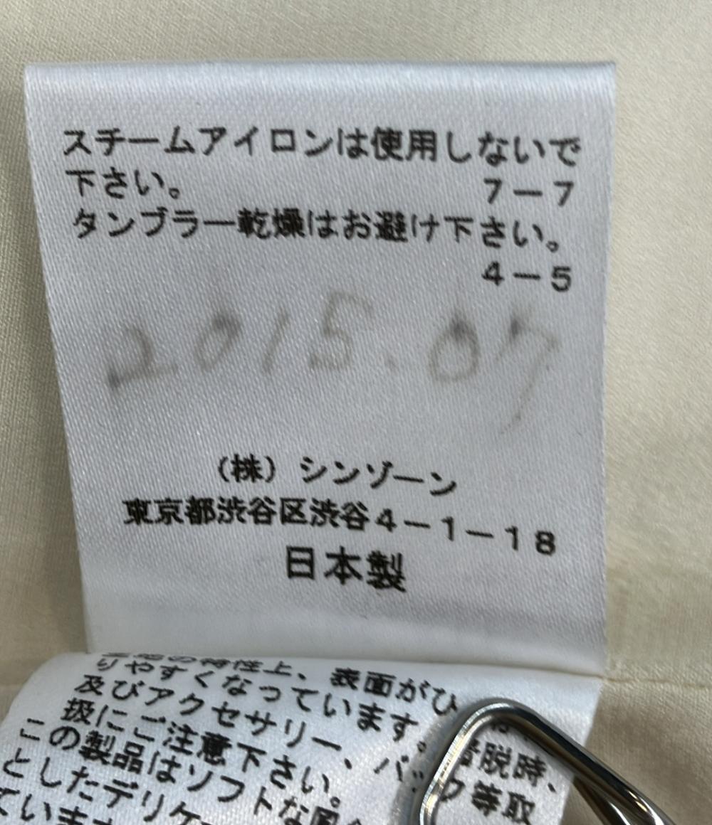 SHINZONE ノーカラージャケット ツイード シルク混 15SMSJK11 レディース SIZE 38 (S) シンゾーン