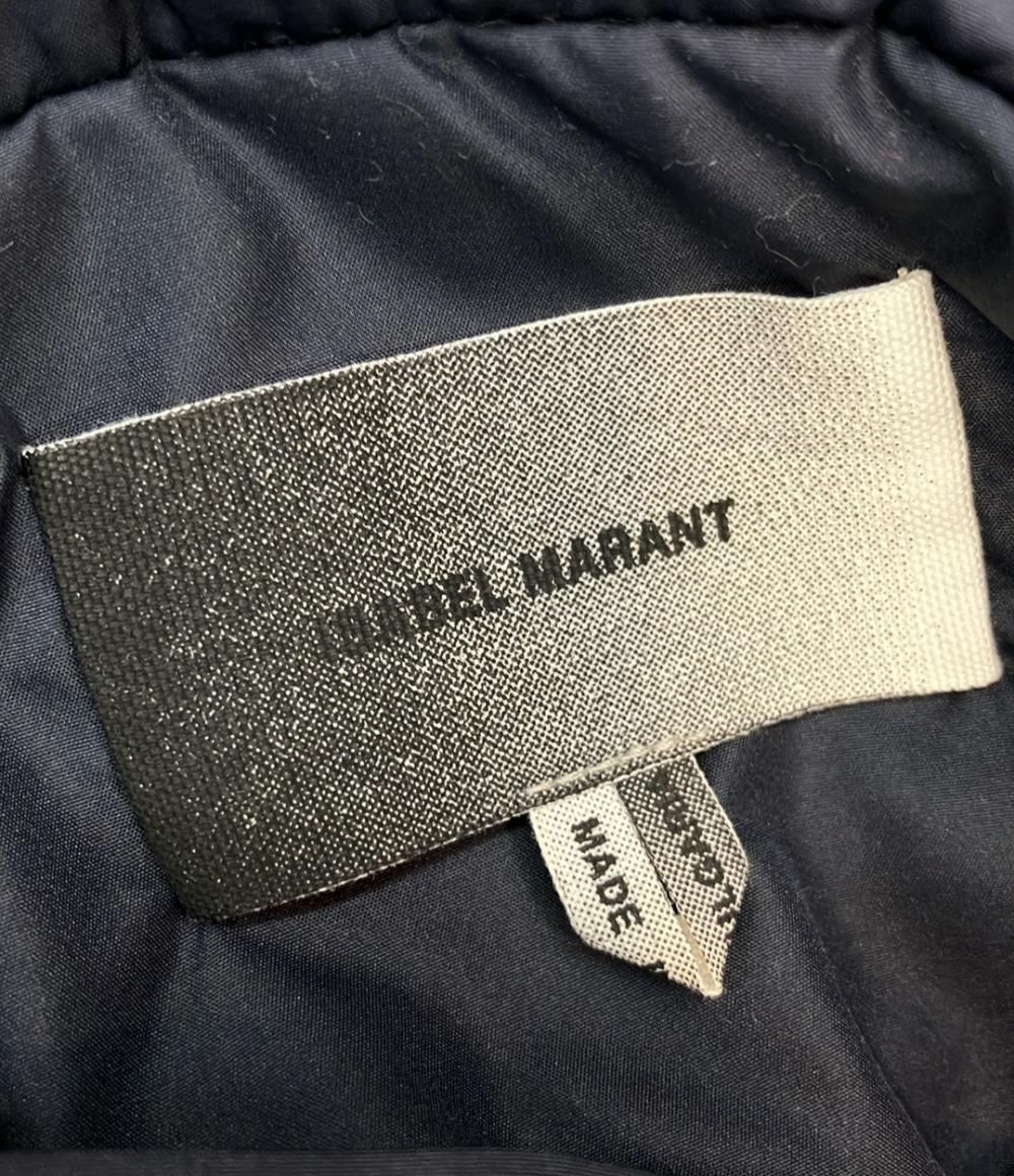 ISABEL MARANT ウールコート 22AW KINSTON チェック柄 リバーシブル MA1271-22A011H レディース SIZE 48 (5L) イザベル マラン エトワール