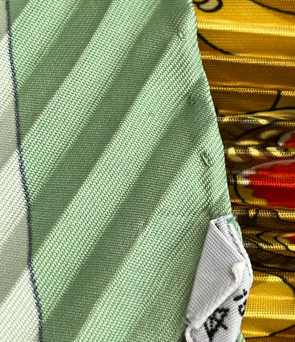 HERMES プリーツスカーフ カレ90 シルク100% KOSMIMA レディース エルメス