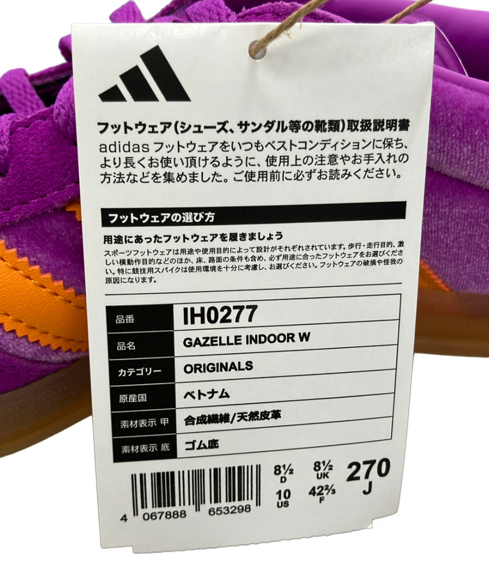 美品 adidas ローカットスニーカー ガゼル インドア W IH0277 メンズ SIZE 27.0 アディダス