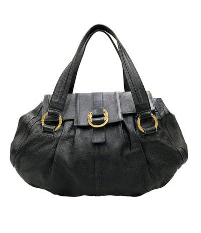 BVLGARI ハンドバッグ レザー ドッピオトンド レディース ブルガリ